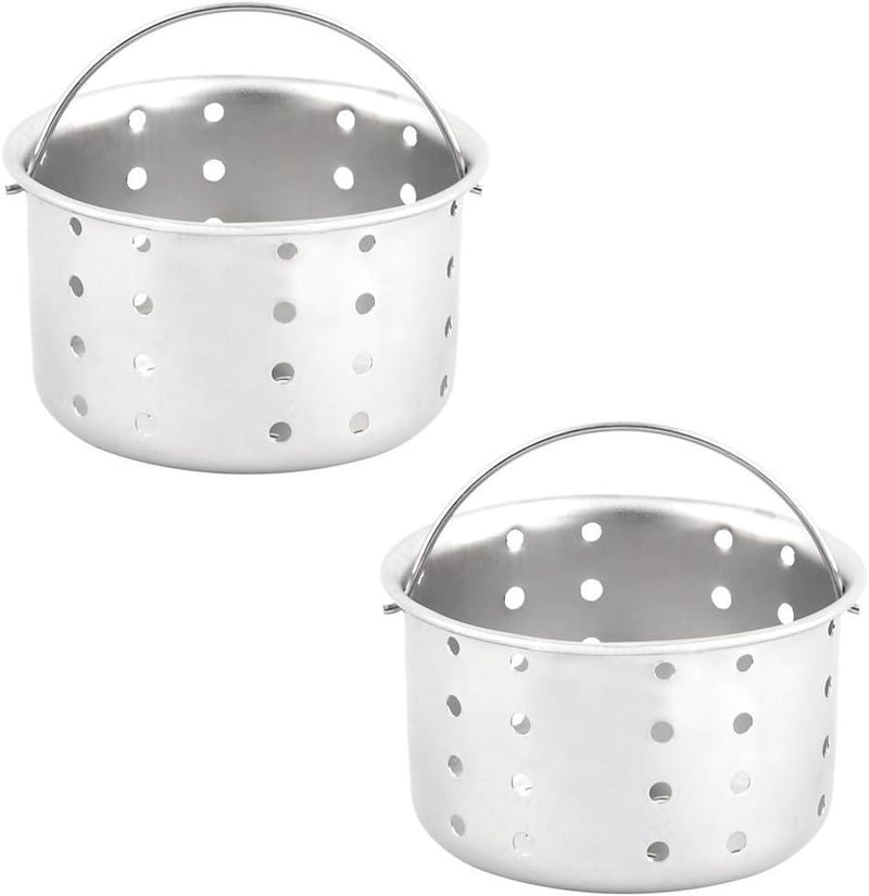 Blinker 2 darabos rozsdamentes mosogatószűrő szett, 7,7 cm