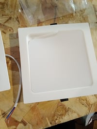 Spot LED încastrat Grebeam 16W 3CCT 1400lm Pătrat 230V IP44 Decupaj Ø145-160mm set de 4 bucăți (2 impecabile, 2 defecte/rupte) 4