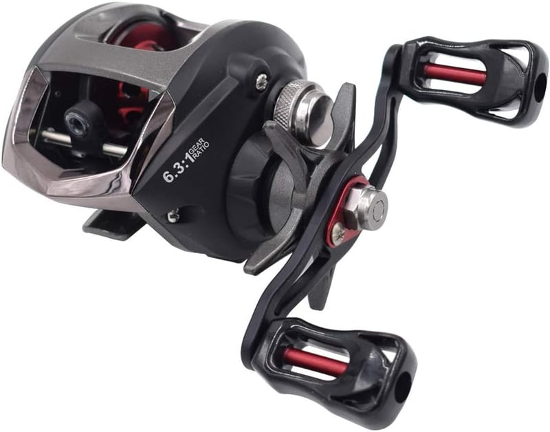 Diwa Baitcasting Horgászorsó - 18 LBS Fékerő, 13 Csapágy, Sós- és Édesvízhez