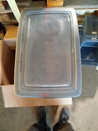 Úložný box Iris Ohyama MCB-50, 50 l, sivý, s vekom, stohovateľný, plastový, 1 ks, do skrine, na police, na hračky, na obuv 5