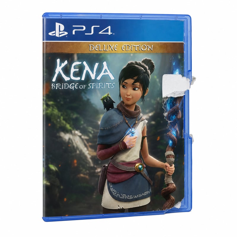 Maximum Entertainment Kena: Bridge of Spirits Deluxe Edition PS4 hra - Akčná adventúra pre PlayStation 4 s bezplatnou aktualizáciou na PS5