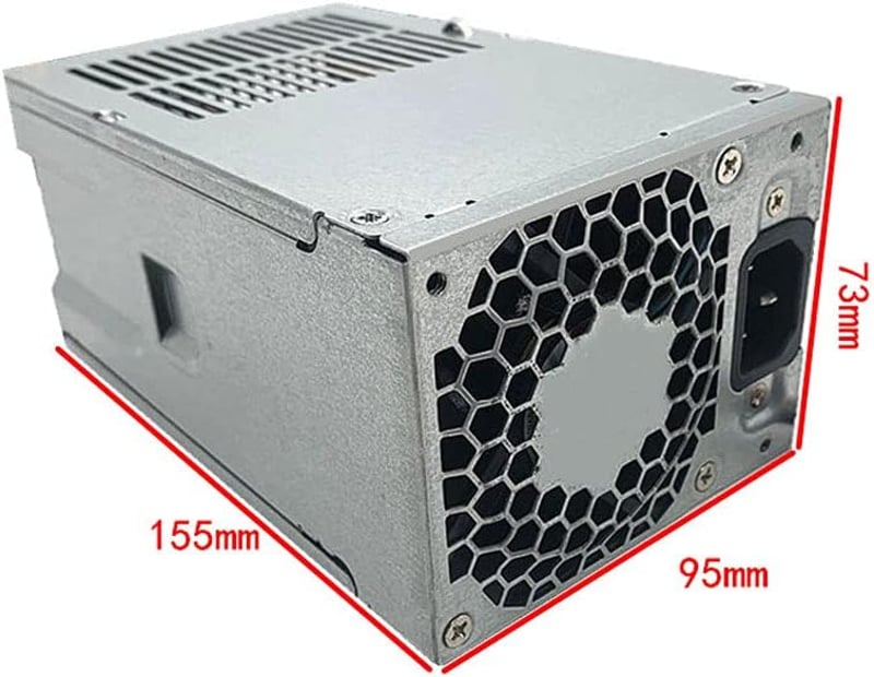 CMJLBM 240W Tápegység HP ProDesk 400 600 800 G1 G2 SFF Számítógépekhez - Kompatibilis PCC002 PCC124 D12-240P3A Modellekkel