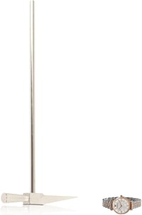 HERCHR Acél Ékszerkészítő Kalapács 150x62,8mm - Ergonomikus Fémformázó Szerszám Órásoknak, Ékszerészeknek, DIY Kézműveseknek, Ezüst Színű, 3 1