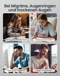 RENPHO Eyeris 1 Szemmaszírozó Készülék Melegítéssel, Vibrációval és Bluetooth Zenével - Enyhíti a Szemfáradtságot, Javítja az Alvásminőséget 7