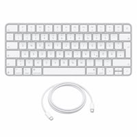 Tastatură Apple Magic Keyboard Bluetooth wireless — defectă, funcționează parțial: se descarcă imediat după încărcare (stare: vezi imaginea nr. 2) 1