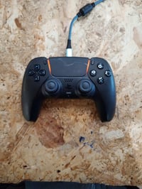 PlayStation DualSense PS5 vezeték nélküli kontroller Midnight Black színben - használt, kábel nélkül, bal analóg (állapot: lásd a 2. képet) 2