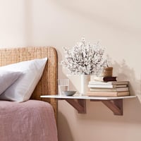 N&T NIETING Művirág Szett - 12 db Fehér Fátyolvirág (Gypsophila) Dekoráció Esküvőre, Asztalra, Lakásba - 49 cm Hosszú Selyem Virágcsokor 6