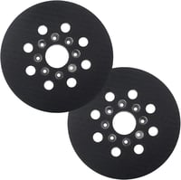 Poweka 125 mm Csiszolókorong Bosch PEX 220 A, GEX 125-1 AE, Skil 7402/7490 Gépekhez - 8 Lyukú Tépőzáras Csiszolótányér Készlet, 2 db 1