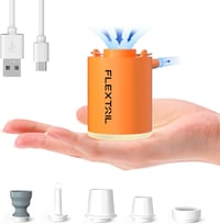 FlexTailGear Mini Pumpa 2024 - Kompakt USB-s Elektromos Légpumpa Matracokhoz, Kempinghez 1