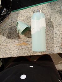 Sticlă din oțel inoxidabil SIGG Shield ONE, 1 L, Milky Blue, pentru băuturi carbogazoase — urme de etichetă pe exterior (stare: vezi a 2-a imagine) 2