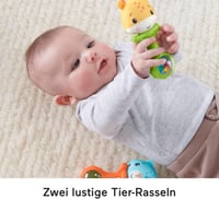 Fisher-Price Érzékfejlesztő Ajándékszett Babáknak - Készségfejlesztő Játékkészlet Állatfigurákkal 3-18 Hónapos Kortól 4