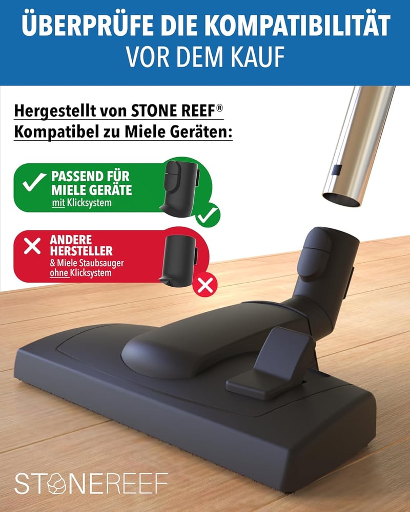 Miele porszívófej - Univerzális padlókefe S8, S6, S5, S4, S2, S1, C1-3, H1 sorozatokhoz