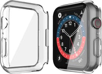 Apple Watch Series 7 41mm Védőtok - Misxi Ultravékony Edzett Üveg Átlátszó Tok 5