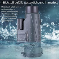 Vízálló 10x42 Monokulár Távcső Tripod és Mobiltartó Szettel 3
