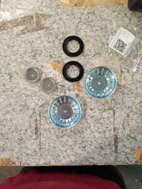 AONAT Set 2 site pentru scurgerea chiuvetei – Filtru de scurgere din oțel inoxidabil 80 mm pentru chiuvetă de bucătărie — fără șurub (stare: vezi a 2-a poză) 2