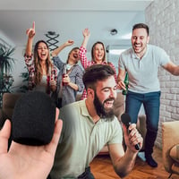 Mikrofon szivacs védő 8 db - KTV, színpad, karaoke 7