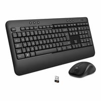 Bezdrôtová klávesnica a myš Logitech MK540 Advanced — nefunkčné, na náhradné diely: bez prijímača nepoužiteľné (stav: viď 2. obrázok) 1