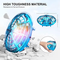 Kriogor Mini UFO Drón - 360° Forgás, LED, Infravörös Irányítás, Fiúknak és Lányoknak 5