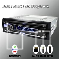 Hengweili 1 DIN autórádió CD/DVD lejátszóval, Bluetooth-szal, RDS-sel és USB-vel 6