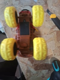 Dickie Toys Flaming Fire Monster Truck 25 cm – s funkciou pary, svetlom a zvukom, gumenými kolesami, od 3 rokov, rozbalený tovar z outletu 5