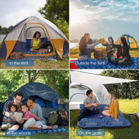 HiiPeak Felfújható Camping Matrac Beépített Párnával - Vízálló Alvómatrac Túrázáshoz 11
