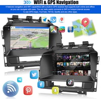 Buick Excelle/Opel Astra J Android 13 autórádió, 7" érintőképernyő, CarPlay, GPS, 2GB RAM 5