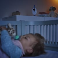 Philips Avent SCD833/26 Bébiőr Kamerával - Éjjellátó, 2,7" Színes Kijelző, 10 Órás Akkumulátor, Eco Mód, FHSS Technológia, Fehér 5