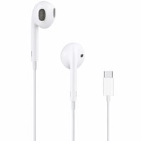 Apple EarPods slušalice s USB-C priključkom, bijele – vidljivo je da su korištene na dijelu sa zvučnikom (stanje: vidi 2. sliku) 1