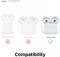 Apple AirPods 3 Sárga Áttetsző Szilikon Tok - Vezeték Nélküli Töltéssel 8