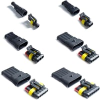 shengbowi Vízálló Elektromos Gyorscsatlakozó Készlet 2-6 Pólusú 16-20AWG - Autó, Motor, Hajó, Teherautó Vezeték Összekötő Szett 3