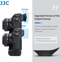 Nikon Z9 Z8 kompatibilis JJC szilikon szemkagyló - prémium kereső 2