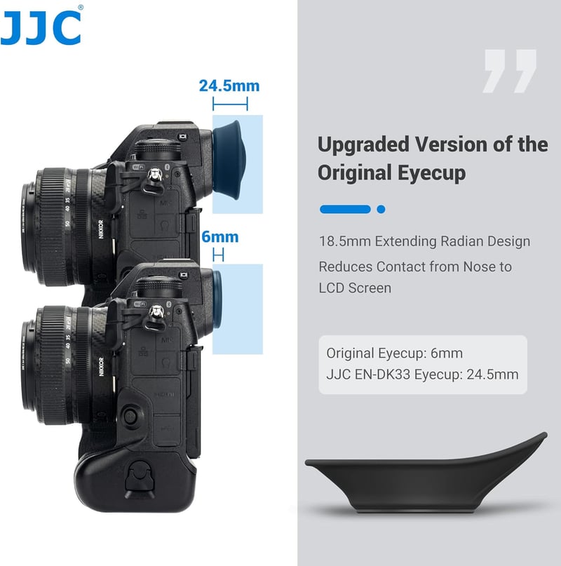 Nikon Z9 Z8 kompatibilis JJC szilikon szemkagyló - prémium kereső