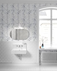 myforHD Öntapadós Bambusz Mintás Tapéta - Vízálló PVC Dekorációs Fólia Bútorokra, Falra, Szekrényre - Modern Vinyl Falmatrica 45x300 cm 2
