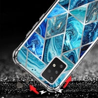 Samsung Galaxy A23 Márvány Mintás Szilikon Tok - 3db Ultravékony Ütésálló Védőtok 5