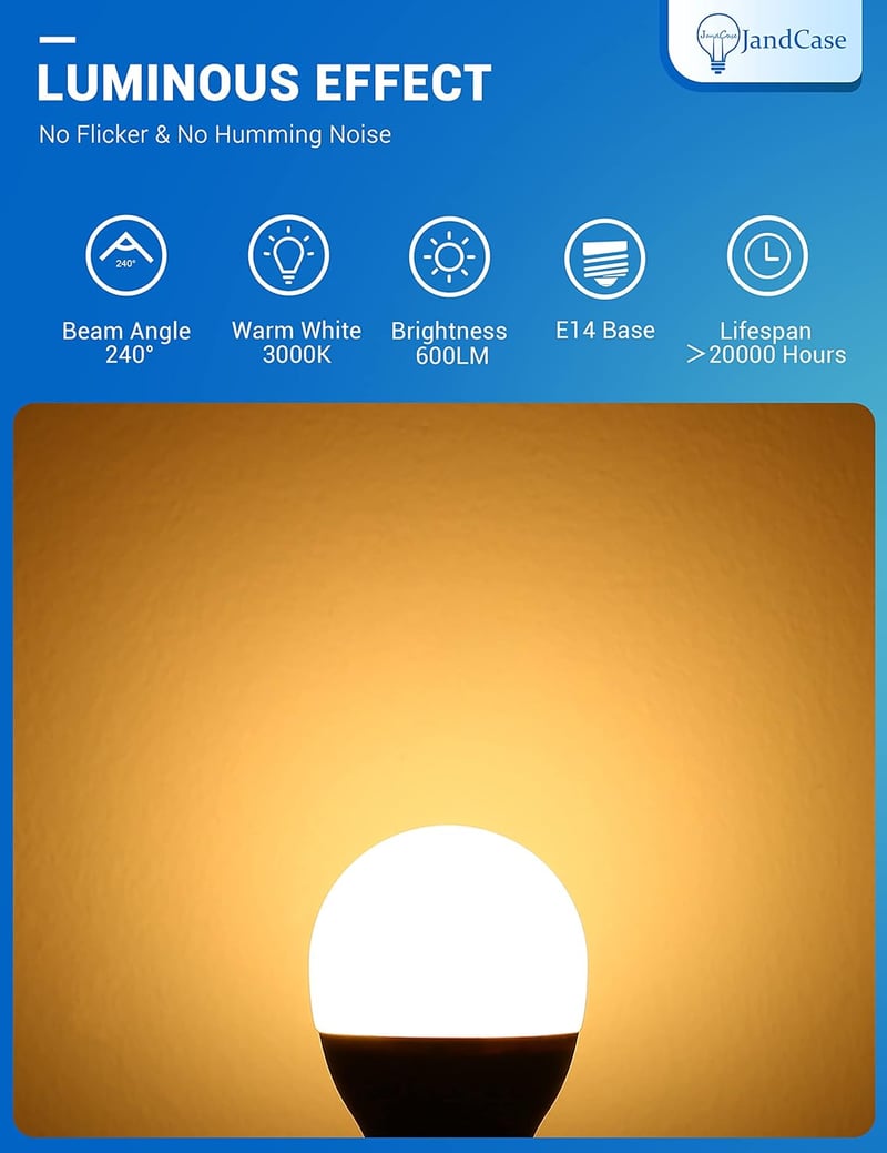 Philips E14 LED izzó, 6W, meleg fehér, 6 db-os csomag