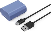 SMALLRIG NP-FZ100 2400mAh akkumulátor Sony A7 IV, A7S III, A6600 kamerákhoz, USB-C töltéssel 1