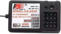 Yangers 3-csatornás RC vevő autókhoz és hajókhoz - 2.4GHz FS-GR3E 2