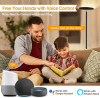 OUTON LED Állólámpa 30W - Folyamatosan Szabályozható Fényerő, 3 Színhőmérséklet, Távirányító, Érintésvezérlés, USB Töltőport, Modern Dizájn 8
