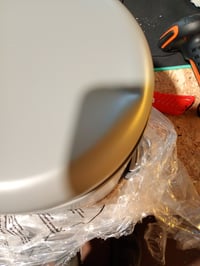 Odpadkový kôš s pedálom WENKO Léman, 3 litre, matná sivá, s vyberateľným vnútorným vedrom a vekom — preliačina na vrchu (stav: pozri 2. obrázok) 2