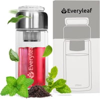 Prémium üveg teapalack beépített szűrővel, 270 ml 1