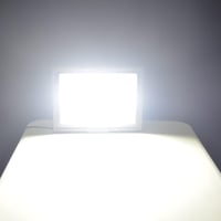 RIGIDON 2x200W Kültéri LED Reflektor Mozgásérzékelővel - 20000 Lumen, 6000K Hideg Fehér, IP66 Vízálló Fényvető Kerthez, Garázshoz, Ház Falár 5