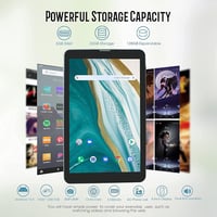 CWOWDEFU 8 colos Android 10, 4G LTE WiFi Android táblagép és telefon, GPS-szel (Fekete) 4