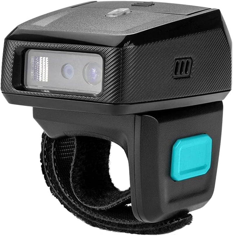 NETUM RS9000 Bluetooth Gyűrűs Vonalkódolvasó - Vezeték Nélküli Mini Szkenner Töltőállomással