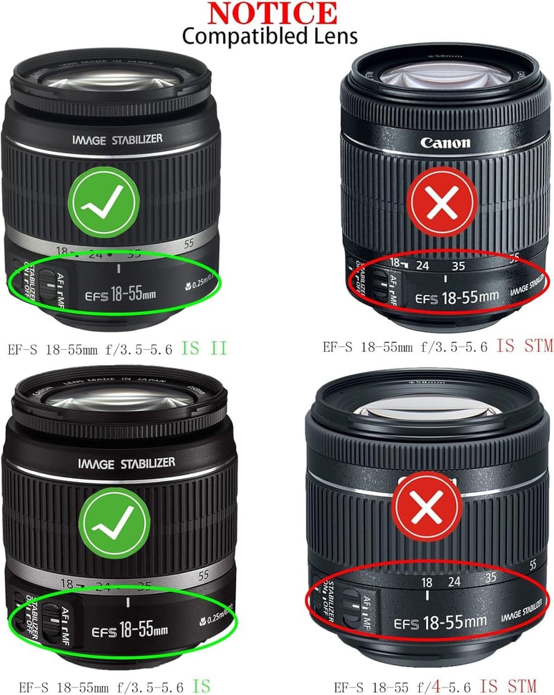 Canon EW-60C napellenző - kompatibilis EF-S 18-55mm és más objektívekhez