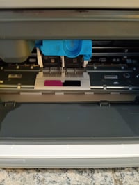 HP Smart Tank 5105 3-u-1 tintni pisač u boji — neispravan, za dijelove: iskrivljen skener, pogreška u prepoznavanju glave (stanje: vidi 2. sliku) 6