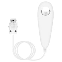 Nintendo Wii Vezetékes Nunchuck Mozgásérzékelős Kontroller - Fehér 1