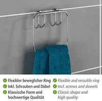 WENKO Classic króm törölközőtartó gyűrű, 17 cm-es 4