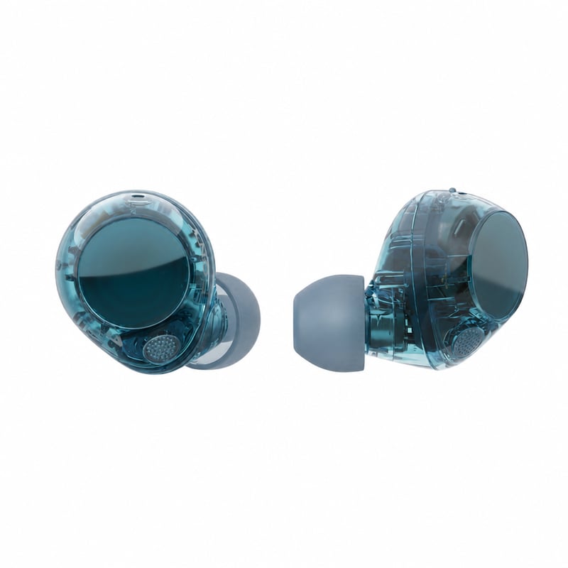 Bezdrôtové slúchadlá Sony WF-C710N s potlačením hluku, Glass Blue, dotykové ovládanie, multipoint, IPX4, 40h (stav: pozri 2. obrázok)