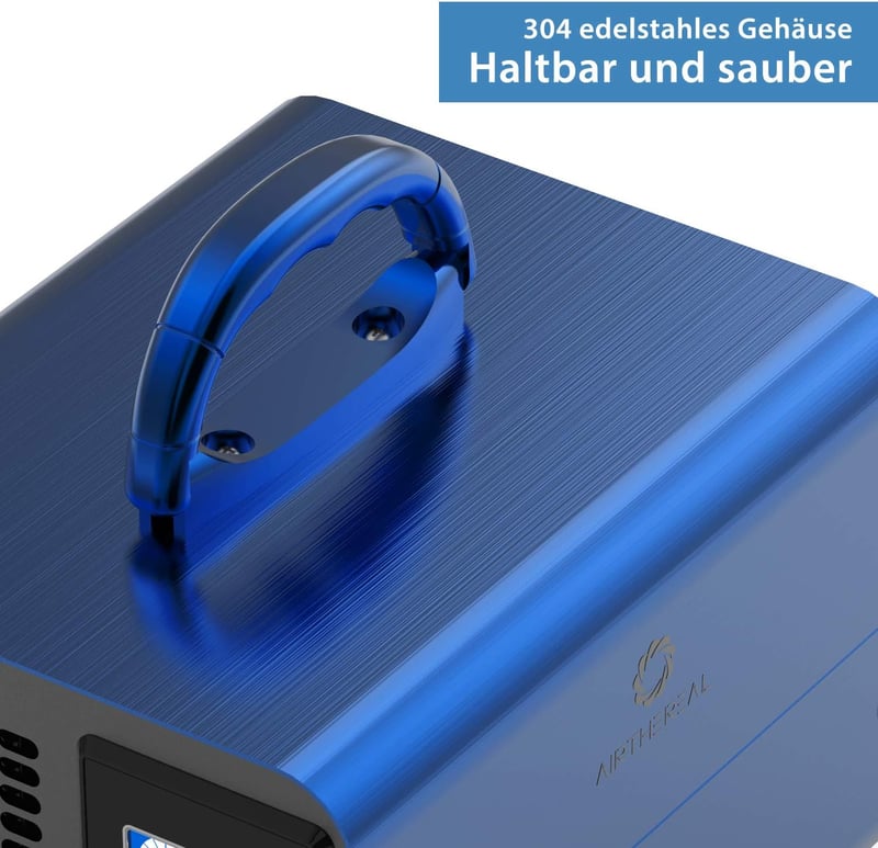 Airthereal 10000 mg/h digitális ózongenerátor, állítható szagtalanító készülék otthonra