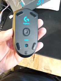 Mouse de gaming wireless Logitech G G305 LIGHTSPEED - negru — fără receptor USB (stare: vezi a 2-a imagine) 3